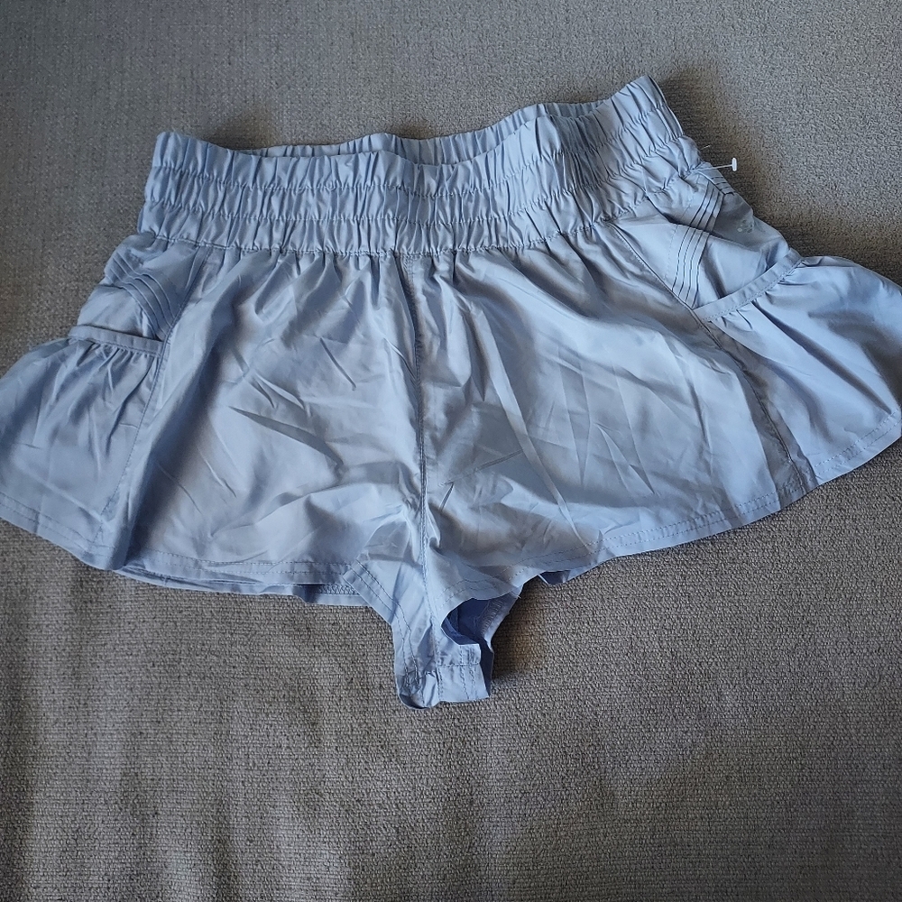 FP Movement by Free People Light Blue Athletic Shorts